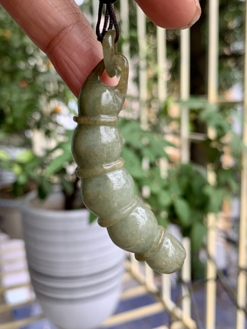 Củ sen Ngọc phỉ thuý Tự nhiên Jadeite loại A -NT1073