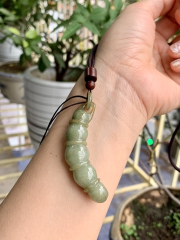 Củ sen Ngọc phỉ thuý Tự nhiên Jadeite loại A -NT1073