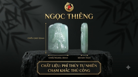 NT1445 BÀ CHÚA NGUYỆT HỒ ngọc phỉ thúy tự nhiên ( JADEITE A)
