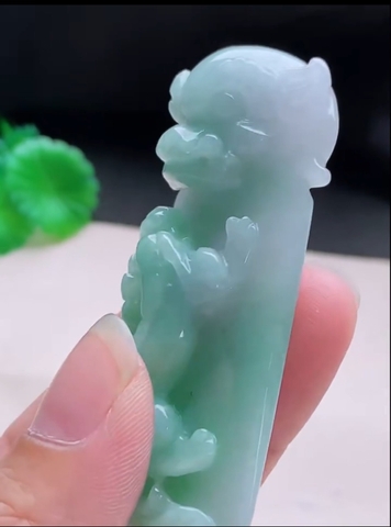NT1253 Vọng tử thành long ngọc phỉ thuý tự nhiên ( Jadeite A)