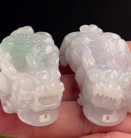 NT1322 Tỳ Hưu thiên lộc- tịch tà ngọc phỉ thuý tự nhiên ( JADEITE A)