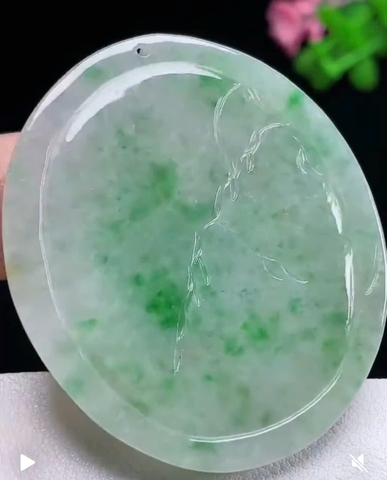 NT1356 Kim kê tụ bảo ngọc phỉ thuý tự nhiên (JADEITE A)