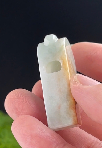 NT1358 Còi ngọc phỉ thuý tự nhiên ( JADEITE A)