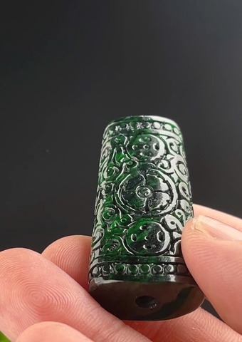 NT1360 Ngọc phúc cát tường ngọc phỉ thuý tự nhiên ( JADEITE A)