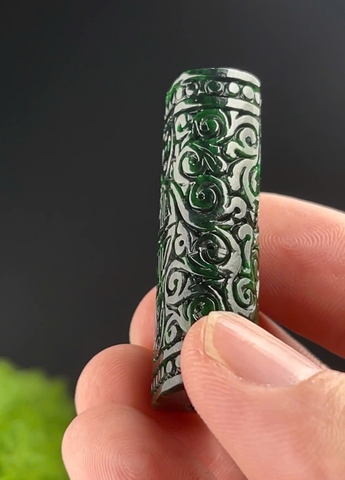 NT1360 Ngọc phúc cát tường ngọc phỉ thuý tự nhiên ( JADEITE A)