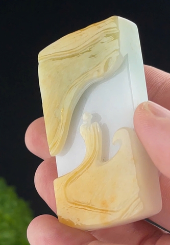 NT1365 NGỘ đạo ngọc phỉ thuý tự nhiên ( JADEITE A)