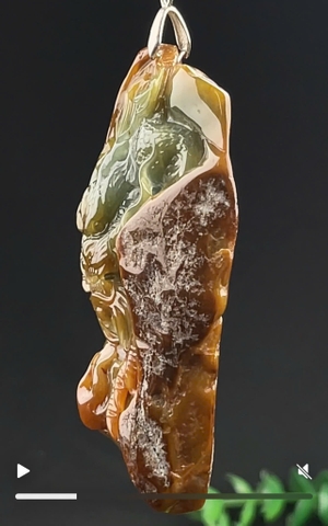 NT1380 Long Uy ngọc phỉ thuý tự nhiên (JADEITE A)