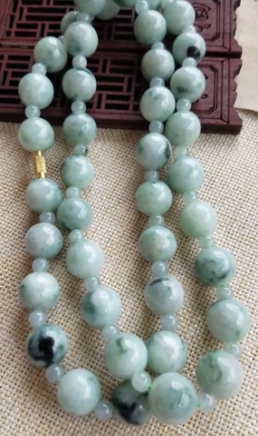 CHUỖI HẠT NGỌC XANH 13MM -nt360