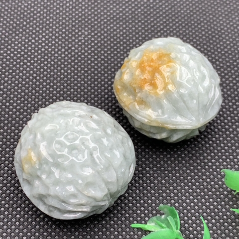 QUẢ BỒ ĐỀ PHONG THỦY NGỌC PHỈ THÚY/NGỌC CẨM THẠCH TỰ NHIÊN -NT608