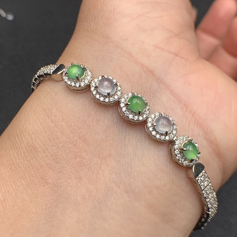 Lắc tay ngọc phỉ thúy 1 -nt303