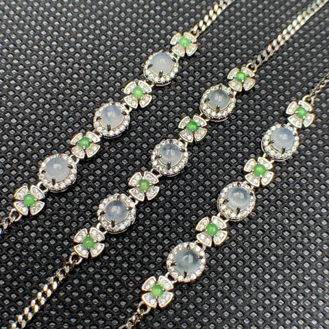 Lắc tay nữ ngọc phỉ thúy 4 -nt300