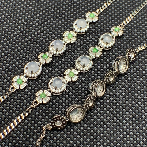 Lắc tay nữ ngọc phỉ thúy 4 -nt300