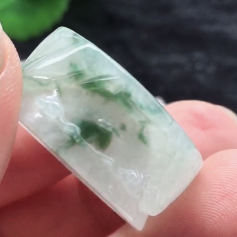 NT707 Nhẫn ni20 càn long Ngọc phỉ thuý Tự nhiên Jadeite loại A -