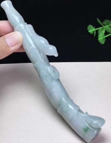 Tẩu Ngọc phỉ thúy tự nhiên (Jadeite A) -NT642