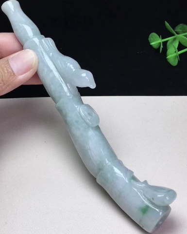 Tẩu Ngọc phỉ thúy tự nhiên (Jadeite A) -NT642