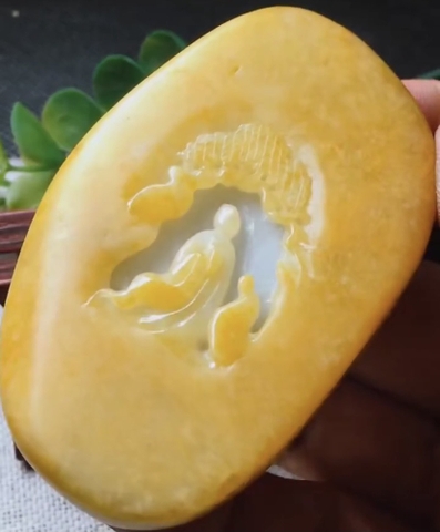 Mặt dây Ngộ đạo hoàng tông phỉ Ngọc phỉ thuý Tự nhiên Jadeite loại A -NT753