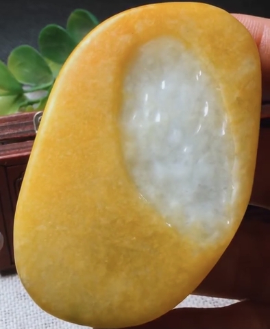 Mặt dây Ngộ đạo hoàng tông phỉ Ngọc phỉ thuý Tự nhiên Jadeite loại A -NT753