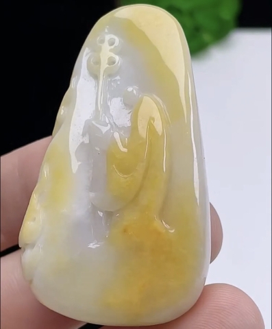 Địa tạng vương hoàng tông phỉ Ngọc phỉ thuý Tự nhiên Jadeite loại A -NT815