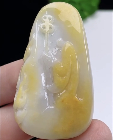 Địa tạng vương hoàng tông phỉ Ngọc phỉ thuý Tự nhiên Jadeite loại A -NT815