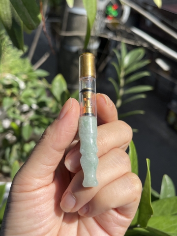 Tẩu ngọc Ngọc phỉ thúy tự nhiên loại A -NT892