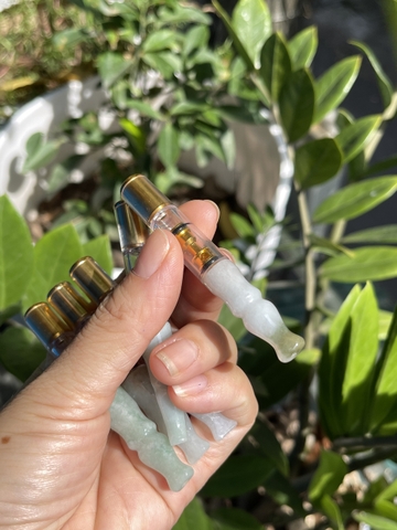 Tẩu ngọc Ngọc phỉ thúy tự nhiên loại A -NT892