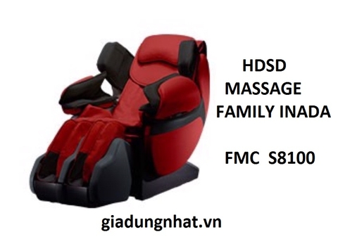 HDSD MASSAGE FAMILY INADA FMC S8100