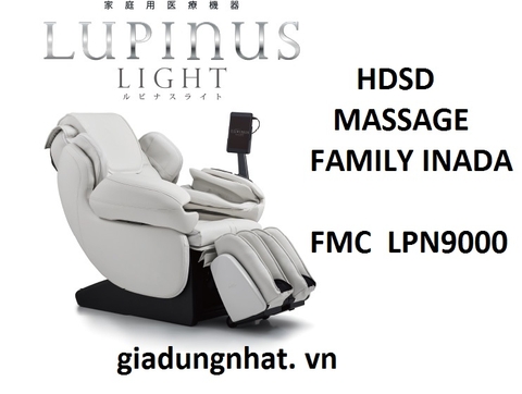 HDSD MASSAGE FAMILY INADA FMC LPN 9000