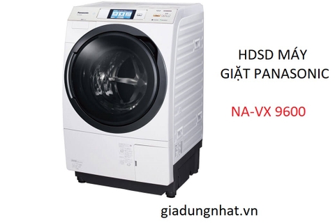 HDSD MÁY GIẶT SẤY BLOCK PANASONIC NA –VX9600