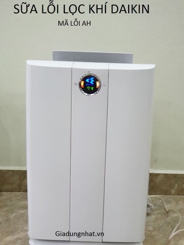 SỮA MÃ LỖI  AH TRÊN MÀN HÌNH LỌC KHÍ DAIKIN