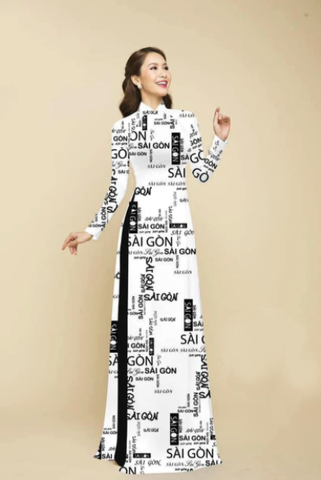 ao-dai-truyen-thong-hoa-tiet-3d-hinh-chu-sai-gon-tay-dai-vn-long-dress