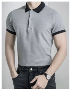 ao-polo-tron-phoi-bo-mau-xam-nhat-vai-cotton-man-clothes