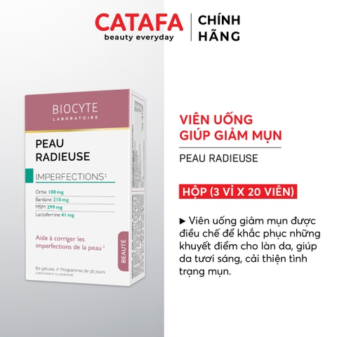 Combo 2 B07 Thực phẩm bảo vệ sức khỏe Peau Radieuse - Biocyte