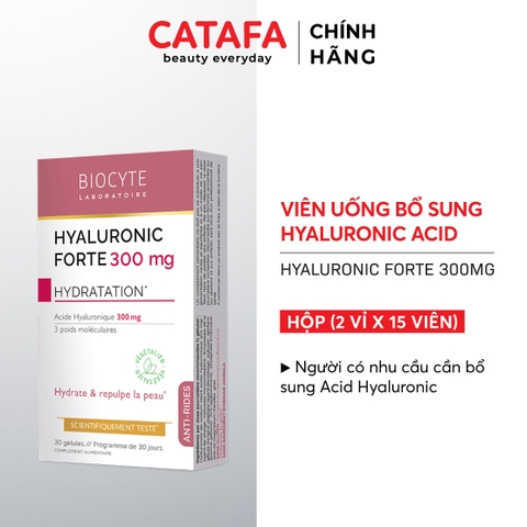 B17 Thực phẩm bảo vệ sức khỏe Hyaluronic Forte 300mg - Biocyte
