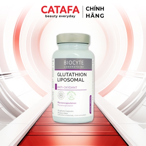 B19 Thực phẩm bảo vệ sức khỏe Glutathion Liposomal - Biocyte