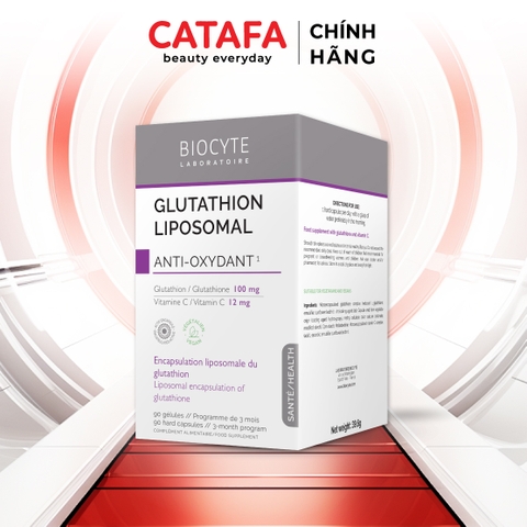 B19C Thực phẩm bảo vệ sức khỏe Glutathion Liposomal - Biocyte