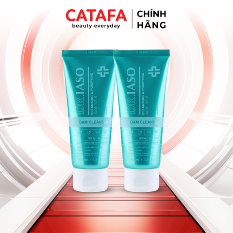 Combo 2 D32 Sữa rửa mặt Foam Cleanser - Dr IASO