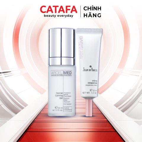Combo J101 + J118 (Dermal Calming Gel + Couperose Cream) - Jean d'Arcel