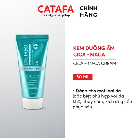 Combo 2 D34 Kem dưỡng ẩm cho da nhạy cảm Cica Maca Cream - Dr IASO