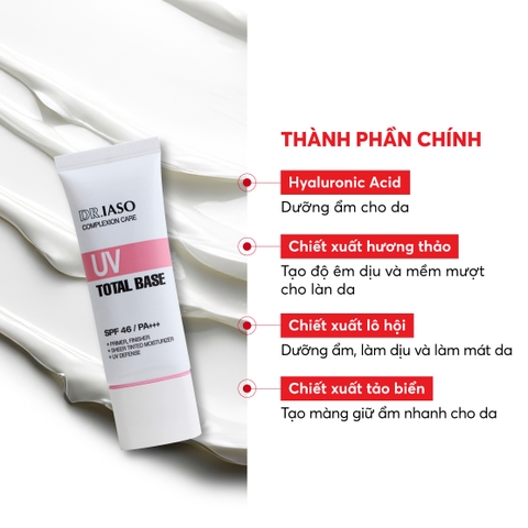 D39 Kem nền chống nắng UV Total Base SPF 46 / PA+++ - Dr IASO