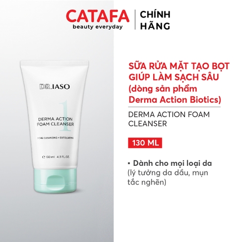 D40 Sữa rửa mặt Derma Action Foam Cleanser - Dr IASO