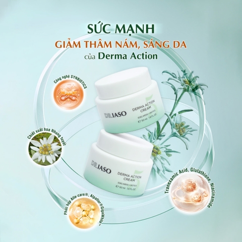 D42 Kem dưỡng Derma Action Cream - Dr IASO