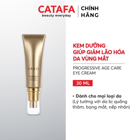 I21 Kem dưỡng vùng mắt giúp săn chắc da và giảm nếp nhăn Progressive Age Care Eye Cream - IASO