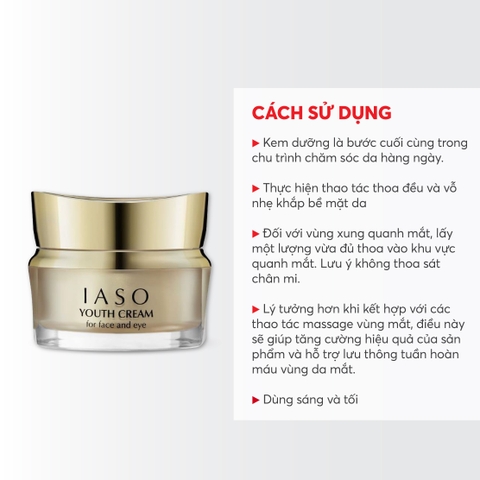 I73 Kem dưỡng da Youth Cream - IASO