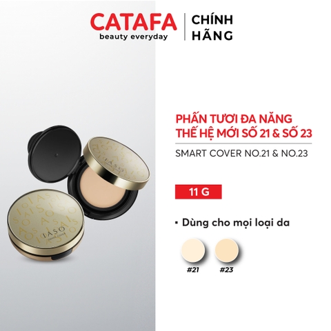 Combo I69 + I79 (Smart Powder Pact SPF30/PA+++ #21 & Smart Cover  No.21) - IASO