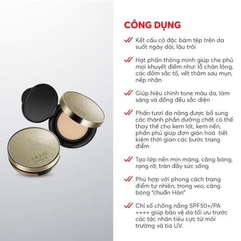 I79 - I80 Phấn trang điểm số 21 & 23 Smart Cover No.21 & No.23 - IASO