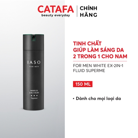I81 Tinh chất dưỡng da dành cho nam giới For Men White EX-2in-1 Fluid Superme - IASO