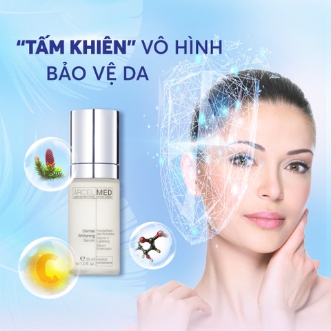 Combo 2 J106 Tinh chất giúp làm trắng sáng da và mờ vết nám Dermal Whitening Serum - Jean d'Arcel