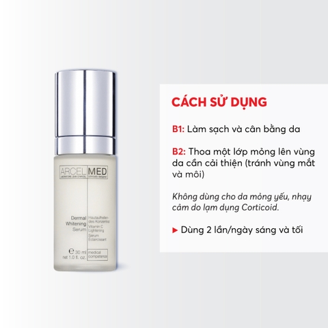 Combo 2 J106 Tinh chất giúp làm trắng sáng da và mờ vết nám Dermal Whitening Serum - Jean d'Arcel