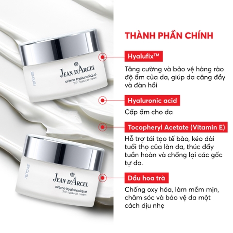 J115 Kem Hyaluron 24h Crème Hyaluronique - Jean d'Arcel
