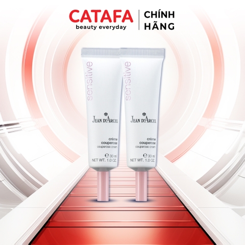 Combo 2 J118 Kem Couperose dưỡng ẩm và làm dịu da nhạy cảm Couperose Cream - Jean d'Arcel